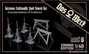 Das Werk DW4801 German Luftwaffe Jack Stand Set - Standard Edition 1/48 – zdjęcie 4