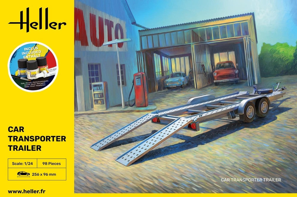Heller 56774 Car Transport Trailer - Starter Kit 1/24 – immagine 3
