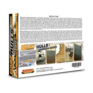 Lifecolor LP04 Liquid pigments Set Hulls and wooden decks 6x22ml – zdjęcie 2