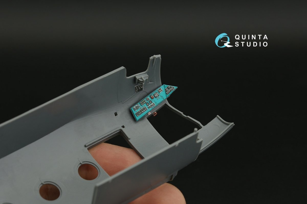 Quinta Studio QD48380 Mi-8MT 3D-Printed &amp;amp; coloured Interior on decal paper (AMK) 1/48 – immagine 12