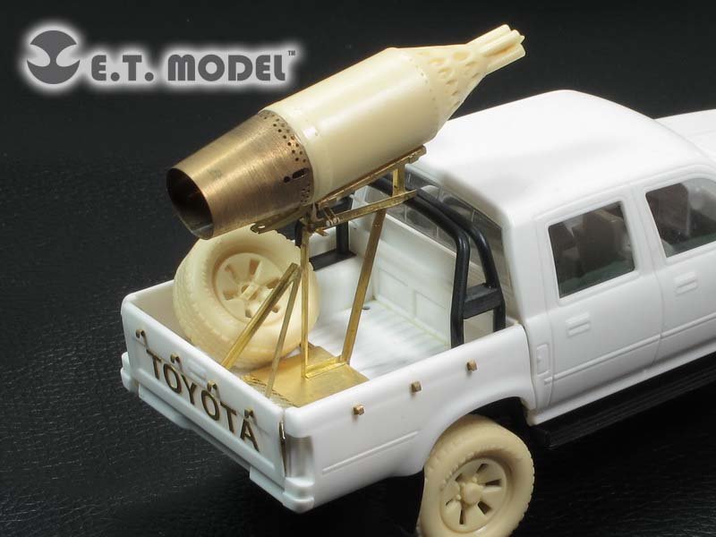 E.T. Model E35-154 Modern Pick-up with Rocket Launcher (For Meng VS-001) 1/35 – immagine 5
