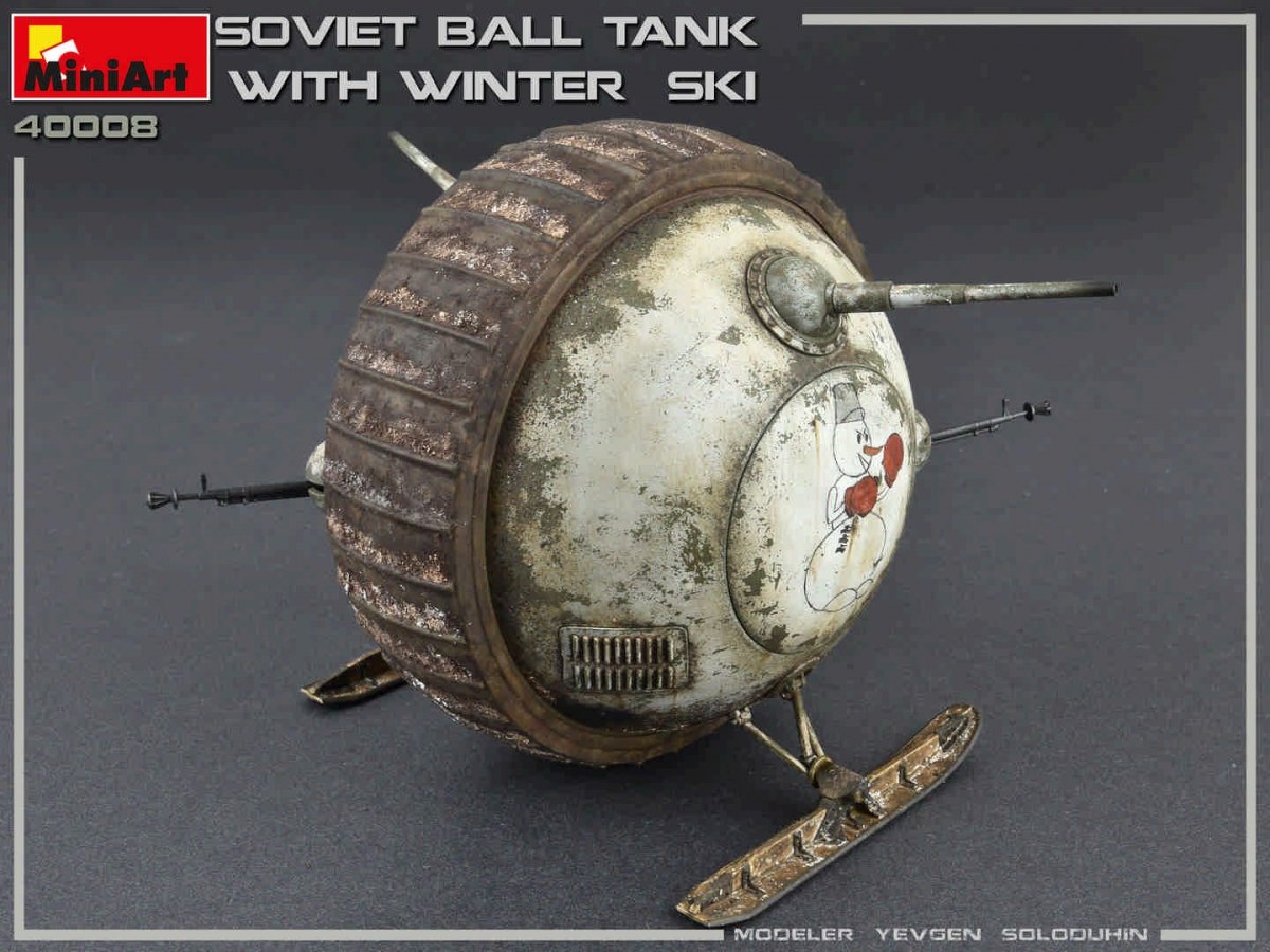 MiniArt 40008 SOVIET BALL TANK w/ WINTER SKI. INTERIOR KIT 1/35 – zdjęcie 5