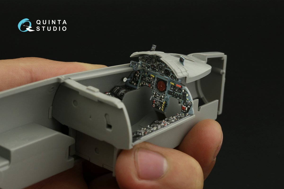 Quinta Studio QDS-32141 F-104G 3D-Printed &amp;amp; coloured Interior on decal paper (Italeri) (small version) 1/32 – Bild 8