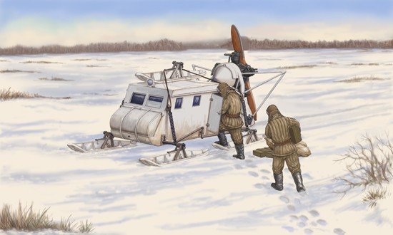 Trumpeter 02337 Soviétique NKL-16 Aerosan (1/35)