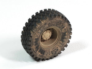 E.T. Model ER35-043 Modern“Buffale&amp;quot;6X6 MPCV(2004-2006 Production)Weighted Road Wheels For Bronco 35100 1/35 – zdjęcie 3