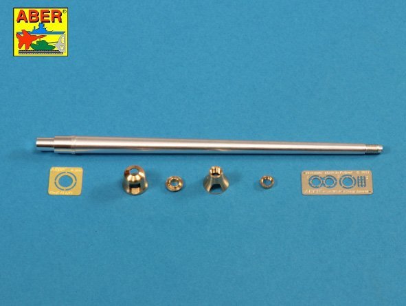 Canon Aber 35L-214 pour canon allemand de 8,8 cm Kw.K 43 (L/71) utilisé sur la tourelle Porsche du Tiger B - version précoce (1/35)