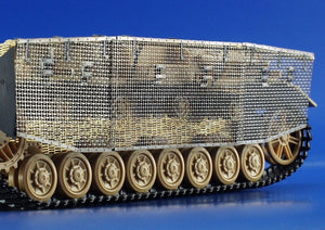 Eduard BIG3510 Pz. IV Ausf. J MESH SCHÜRZEN &amp;amp; ZIMMERIT TAMIYA 1/35 – immagine 2