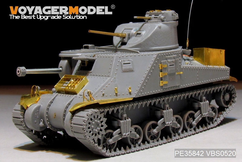 Voyager Model PE35842 WWII US M3A4 Lee Medium Tank basic For TAKOM 2085 1/35 – immagine 6