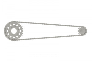 Falcon Scale Models FSM005 Ducati HM Replica - chain for Tamiya 14019 1/12 – Bild 3