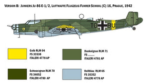 Italeri 1391 JU 86 E1/E2 1/72 – zdjęcie 6