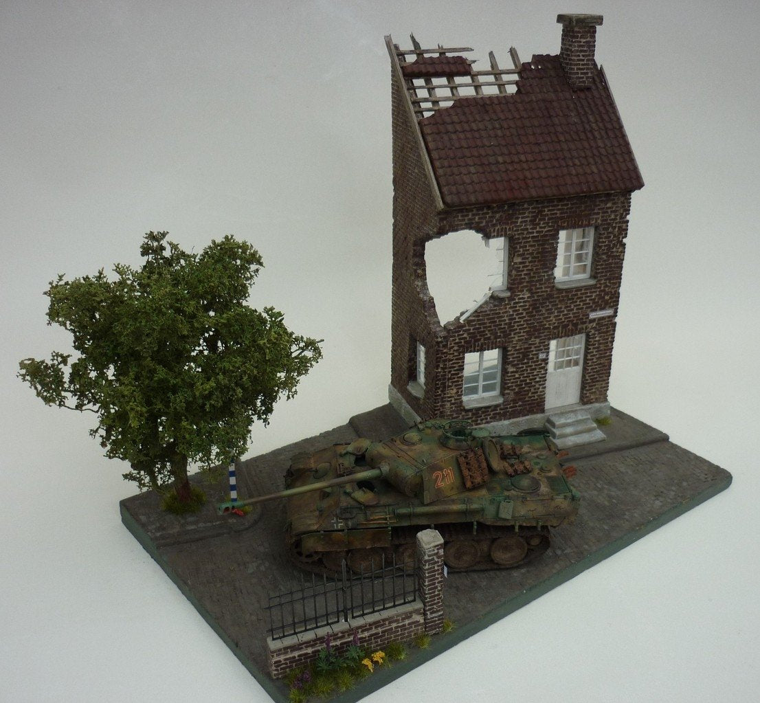 RT-Diorama 35164 Socle de diorama : « Rue de village hollandaise » 1/35 – image 3