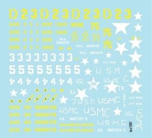 Star Decals 35-C1267 USMC M26 and M26A1 Pershing 1/35 – imagen 3