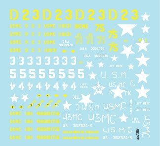 Star Decals 35-C1267 USMC M26 and M26A1 Pershing 1/35 – imagen 3