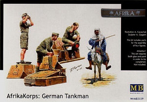 Master Box 3559 German Africa Corps (4 figures) 1/35