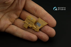 Intérieur imprimé en 3D et coloré sur papier décalcomanie (ICM) Quinta Studio QD35070 Mercedes-Benz L1500A à l&amp;#39;échelle 1/35  – image 6