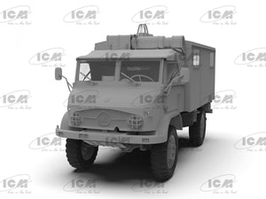 ICM 35138 Unimog S 404 Krankenwagen German Military Ambulance 1/35 – zdjęcie 12