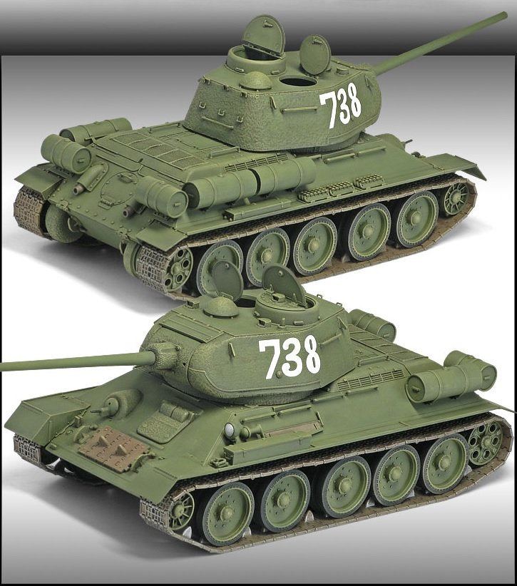 Academy 13290 T-34/85 No.112 Factory Production 1/35 – immagine 3