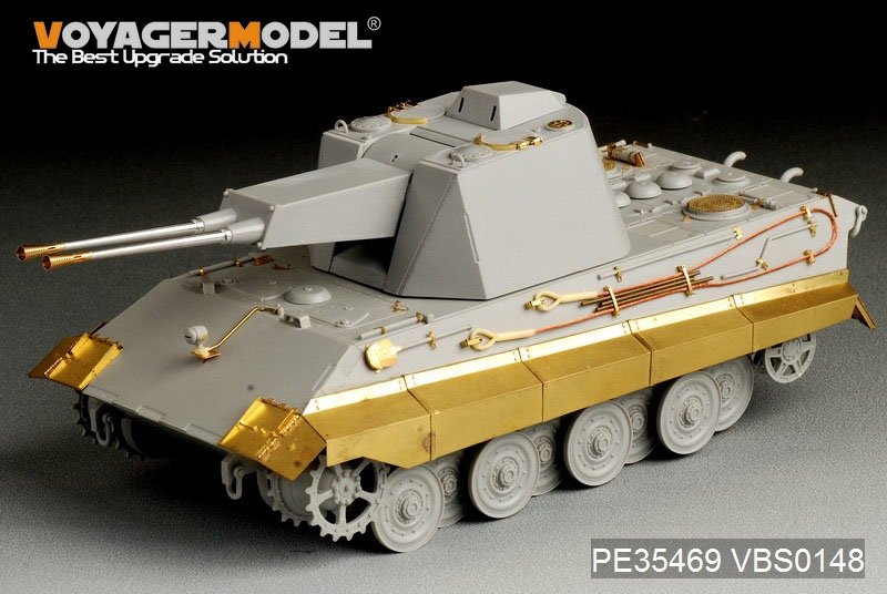 Voyager Model PE35469 WWII German E-75 FlaKpanzer for TRUMPETER 01539 1/35 – immagine 5