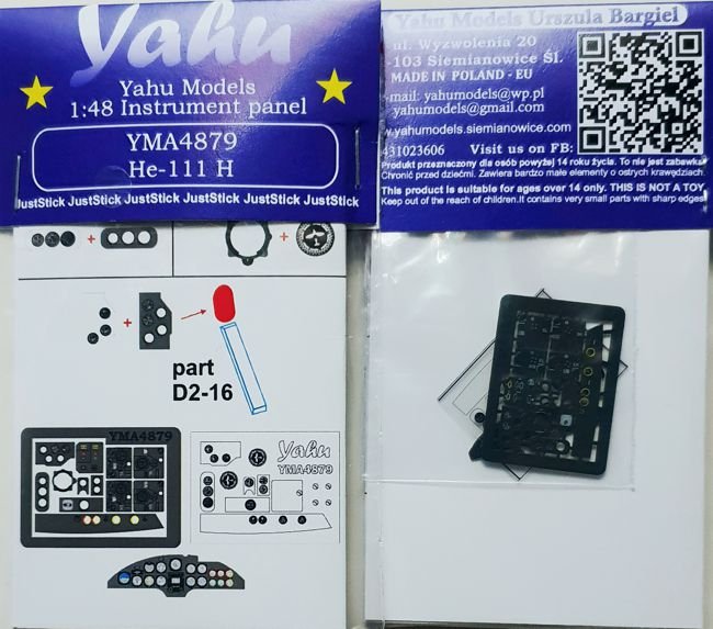 Yahu YMA4879 He-111 H ICM 1/48