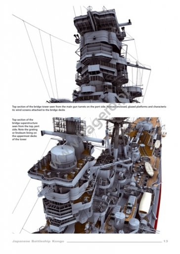 Kagero 16005 Japanese Battleship Kongo EN – zdjęcie 5