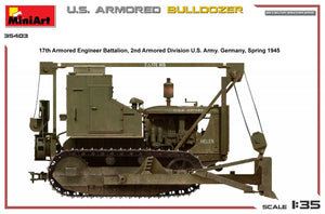 MiniArt 35403 U.S. ARMORED BULLDOZER 1/35 – imagen 9