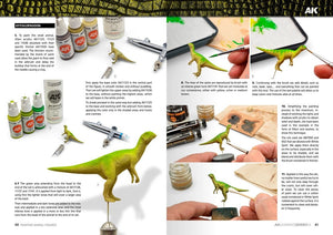 AK Interactive AK518 AK LEARNING 14: PAINTING ANIMAL FIGURES English – immagine 5