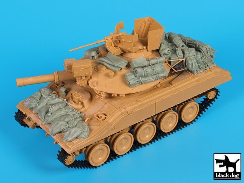 Black Dog T35172 M 551 Sheridan Gulf War accessories set 1/35 – immagine 4