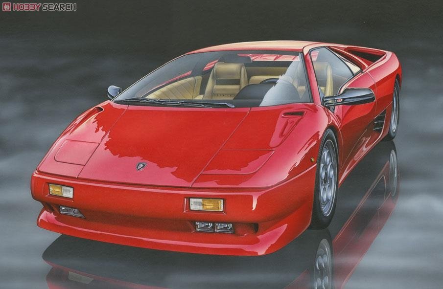 Fujimi 126791 Lamborghini Diablo/4WD VT Blackstar 1/24 – Bild 2