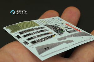 Quinta Studio QD32008 A-10A 3D-Printed &amp;amp; coloured Interior on decal paper (for Trumpeter kit) 1/32 – Bild 6