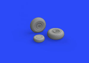 Eduard 672205 B-25 wheels AIRFIX 1/72 – zdjęcie 2