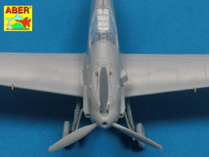 Aber A72 003 Armament for German fighter Me 109E-3 to G-4 1/72 – immagine 4