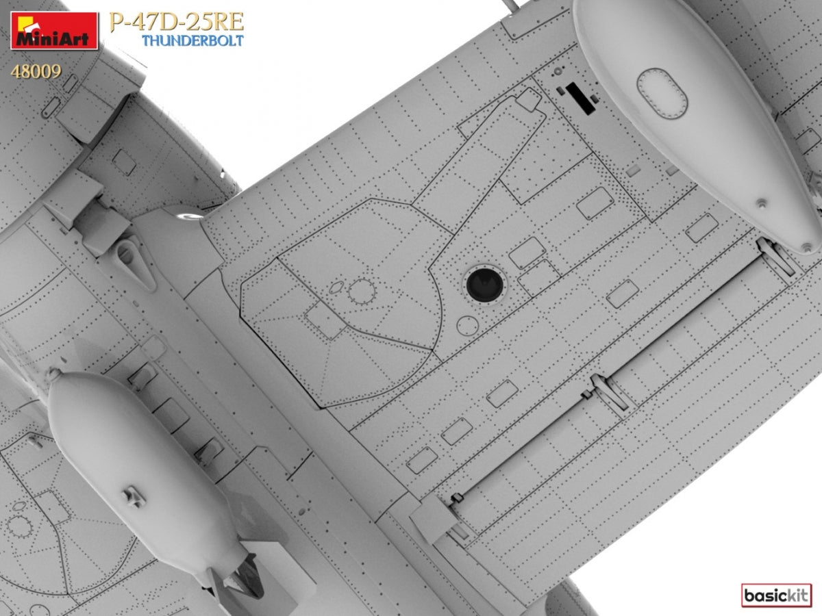 MiniArt 48009 P-47D-25RE THUNDERBOLT. BASIC KIT 1/48 – imagen 21