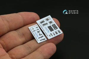 Quinta Studio QD72066 F-35B 3D-Printed &amp;amp; coloured Interior on decal paper (Academy) 1/72 – Bild 3