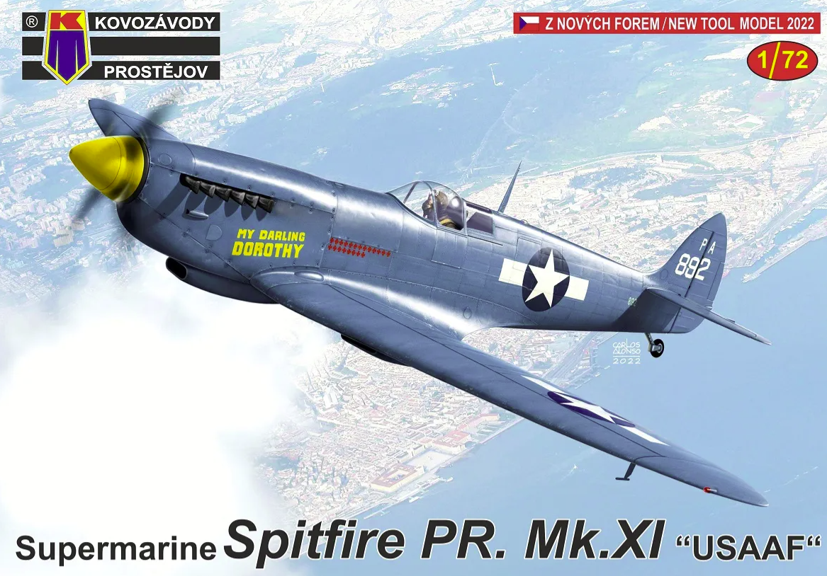 Kovozavody Prostejov KPM0291 Spitfire PR. Mk. XI "USAAF" 1/72