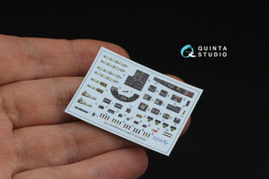 Quinta Studio QD72218 Ju 88A-4 3D-Printed &amp;amp; coloured Interior on decal paper (Hasegawa) 1/72 – imagen 6