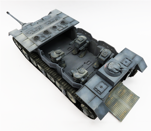 Modelcollect UA72180 Fist of War German P.500 &amp;quot;Gungnir&amp;quot; 1/72 – immagine 8