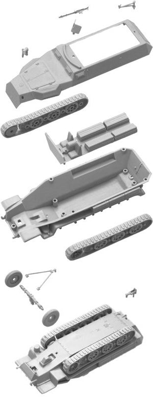 Italeri 7516 Sd.Kfz. 251/1 Ausf. C 1/72 – Bild 3