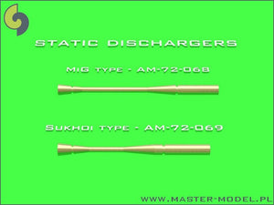Master AM-72-068 Static dischargers - type used on MiG jets (14pcs) – immagine 3