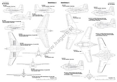 Kagero 7117 The Messerschmitt Me 163 Komet EN/PL – immagine 2