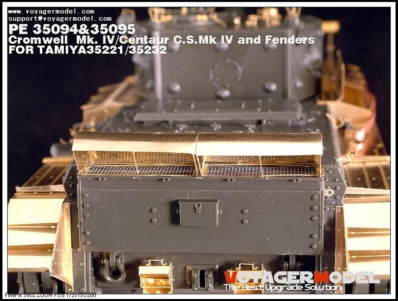 Voyager Model PE35094 Cromwell Mk. IV/Centaur C.S.Mk IV (For TAMIYA 35221/35232) 1/35 – immagine 7