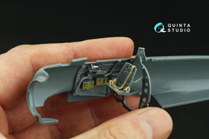 Quinta Studio QD48492 A6M2 Zero Mitsubishi Production 3D-Printed coloured Interior on decal paper (Eduard) 1/48 – imagen 7
