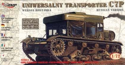 Mirage Hobby 72893 Universal Transporter C7P Russian Version (1/72)