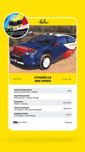 Heller 56117 Citroën C4 WRC Speed - Starter Kit 1/43 – immagine 4
