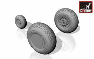 Armory Models AW48307 A-20C Boston wheels, mid 1/48 – imagen 4