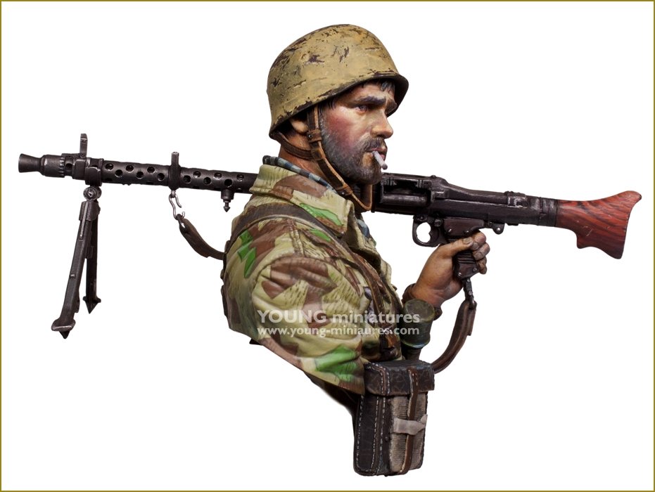 Young Miniatures YM1892 WWII German Paratroopers 1/10 – image 9