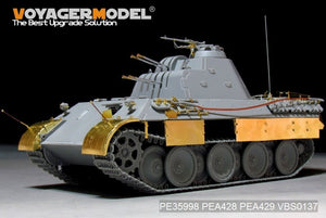Voyager Model PE35998 WWII German FlaKPanzer V FlaKvierling 20mm MG 151/20 Basic For TAKOM 2105 1/35 – immagine 4