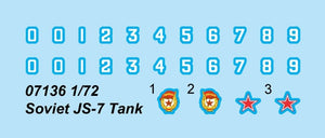 Trumpeter 07136 Soviet JS-7 Tank 1/72 – imagen 2