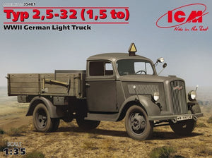 ICM 35401 Typ 2.5-32 (1.5 to) WWII German Light Truck 1/35