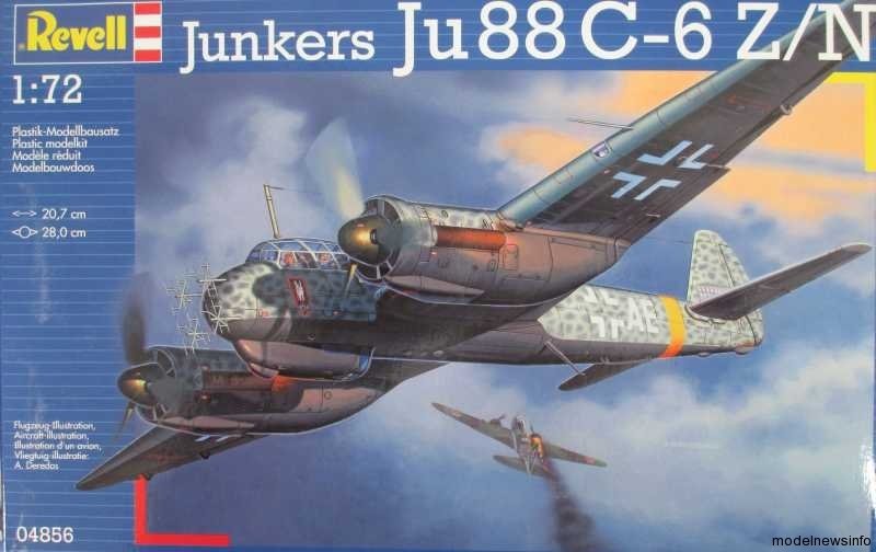 Revell 04856 Junkers Ju88 C-6 Chasseur de nuit (1/72)