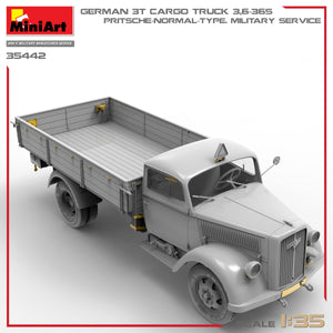Miniart 35442 GERMAN 3T CARGO TRUCK 3,6-36S. PRITSCHE-NORMAL-TYPE. MILITARY SERVICE 1/35 – Bild 9